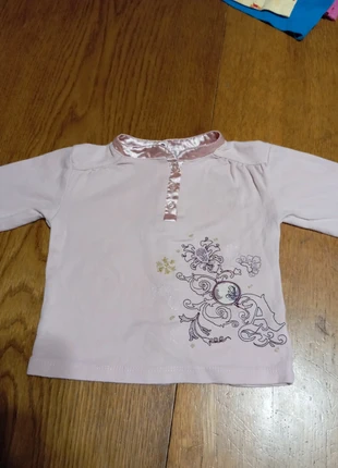 Polo col boutonné, merk: Kitchoun, staat: Heel goed, maat: 9-12 maanden / 74 cm, € 1,00, € 1,75 inclusief Kopersbescherming