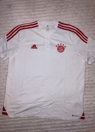adidas FC Bayern Munchen polo blanc Maillot de Foot Taille XL, brand: adidas, condition: Very good, size: XL, €20.00, €21.70 includes Buyer Protection