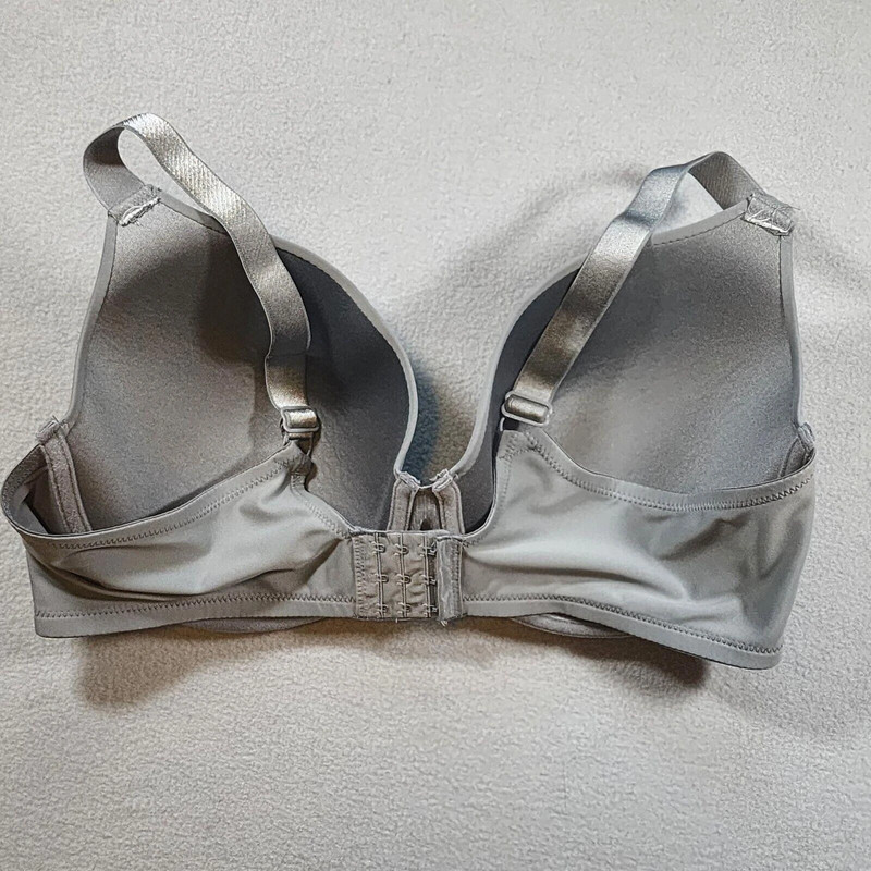 Secret Treasures Bra 42d Gray Grey Light Lined T-Shirt 2