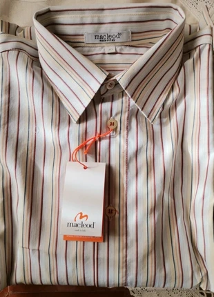Camicia a righe bambino 10 anni, marca: Boutique Parisienne, estado: Novo com etiquetas, tamanho: 10 anos / 140 cm, €8.00, €9.10 inclui Proteção do Comprador