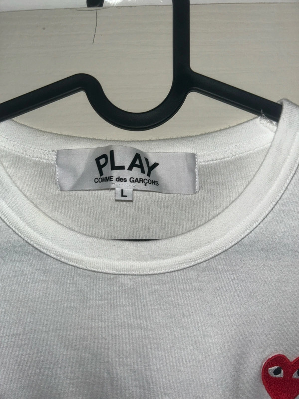 Comme Des Garçons PLAY tee 2