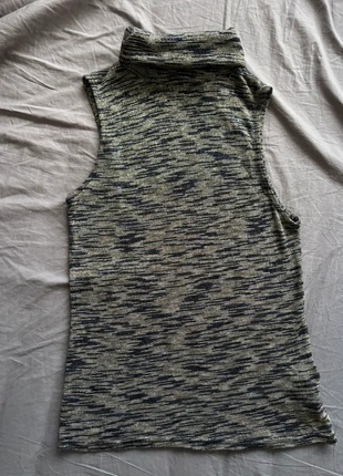 Top à col roulé sans manche avec paillettes, marque: New Look, état: Bon état, taille: L / 40 / 12, 10,00 €, 11,20 € Protection acheteurs incluse