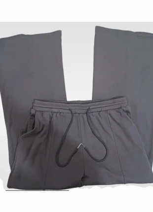 Gray Flare Pants, brand: NO LABEL, condition: Very good, size: XL / UK 20-22, £13.92, £15.32 includes Buyer Protection