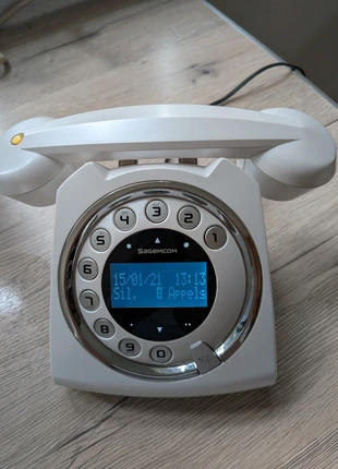 Téléphone fixe rétro, brand: sagemcom, condition: Very good, €20.00, €21.70 includes Buyer Protection