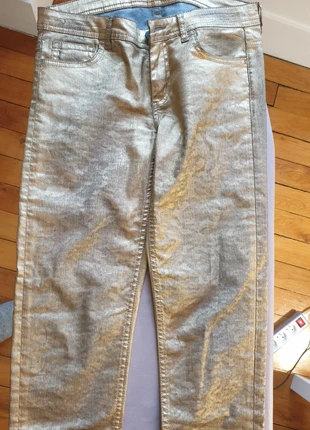 Jean doré , marke: Faith Connexion, zustand: Gut, größe: M / 38 / 10, 5,00 €, 5,95 € inklusive Vinted-Käuferschutz