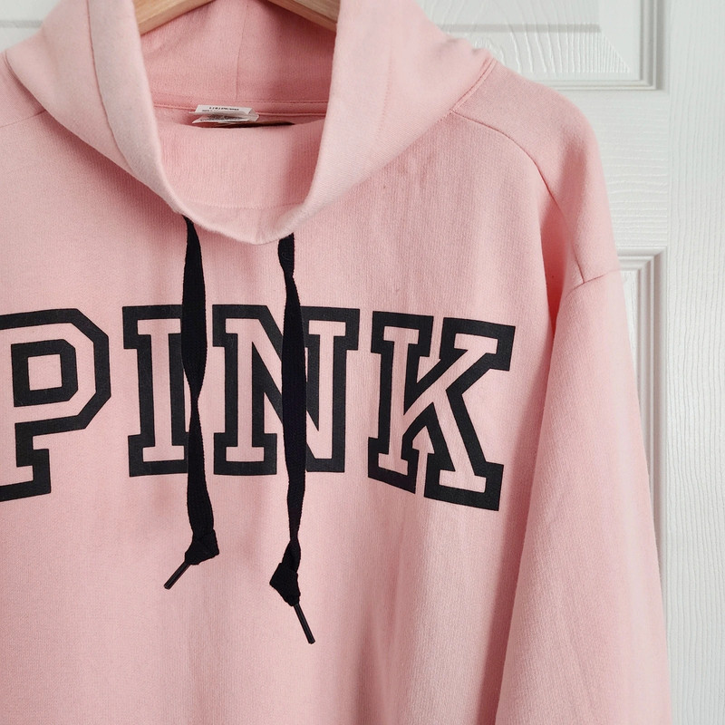 Victoria's Secret Pink Everyday Lounge Cowl Neck Pullover Hoodie 2