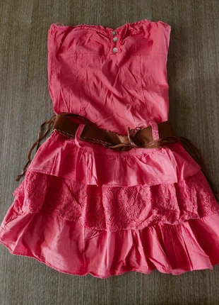 Vestitino a Balze con elastico dietro veste Xs/S, état: Très bon état, taille: S / 36 / 8, 5,00 €, 5,95 € Protection acheteurs incluse