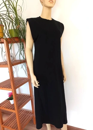 Vestido largo negro sin mangas (M), marca: Local, estado: Muy bueno, tamaño: M / 38 / 10, 10,00 €, 11,20 € Protección al comprador incluida
