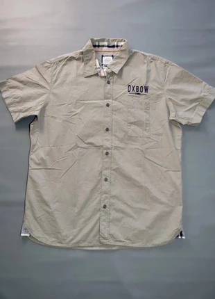 Chemise manches courtes Oxbow 1985 brodé gris 100 % Taille L, marke: Oxbow, zustand: Sehr gut, größe: L, 15,00 €, 16,45 € beinhaltet Vinted-Käuferschutz Pro