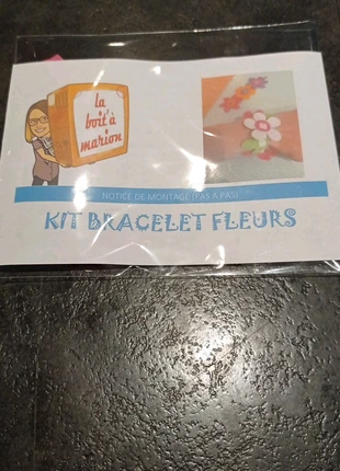 Kit créatif bracelet fleur diy, brand: laboitamarion, condition: New with tags, €5.00, €5.95 includes Buyer Protection