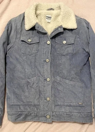 Veste bleue clair en velours côtelé - Creeks - Taille XS, marca: Creeks, estado: Muito bom, tamanho: XS / 34 / 6, €18.00, €19.60 inclui Proteção do Comprador