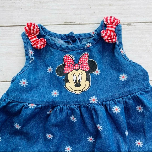 Baby Girl Minnie Mouse Romper-Size 0-3 Months 2