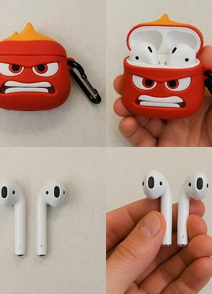 Étui AirPods Anger en silicone – État neuf !, merk: ETUI, staat: Nieuw zonder prijskaartje, € 6,00, € 7,00 inclusief Kopersbescherming