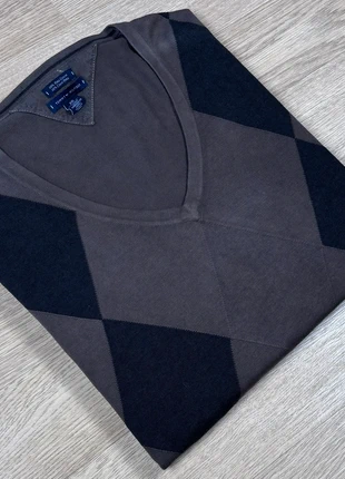 Pull col V Femme Tommy Hilfiger marron à carreaux noir Taille XXL, brand: Tommy Hilfiger, condition: Good, size: XXL / 44 / 16, €6.00, €7.00 includes Buyer Protection