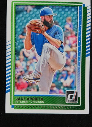 Jake Arrieta - Chicago Panini Donruss #11, brand: Panini, condition: New without tags, €1.00, €1.75 includes Buyer Protection
