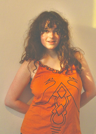 Top orange made in Népal, brand: Swamee, condizioni: Ottime, taglia: XL / IT 46 / EU 42, €5.00, €5.95 include la Protezione acquisti