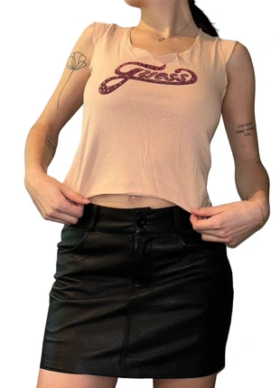 Top Guess Rose y2k avec Détails, marca: Vintage, estado: Nuevo sin etiquetas, tamaño: XS / 34 / 6, 15,00 €, 16,45 € Protección al comprador incluida