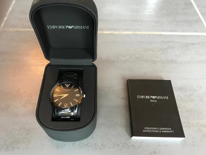 Emporio armani 2025 connected istruzioni