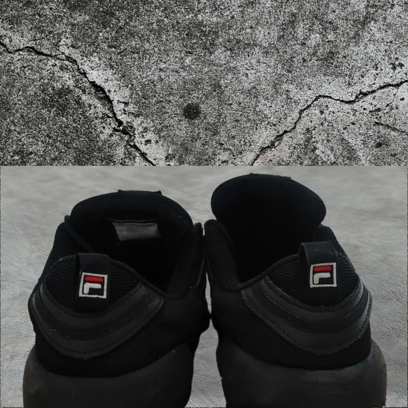 Scarpe Fila uomo nere taglia 41 e mezzo Vinted