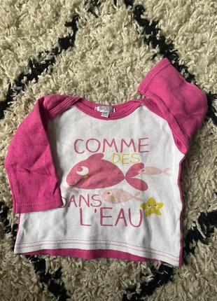 Tee shirt manche longue , brand: imad, condition: Good, size: 1-3 months / 56 cm, €1.00, €1.75 includes Buyer Protection