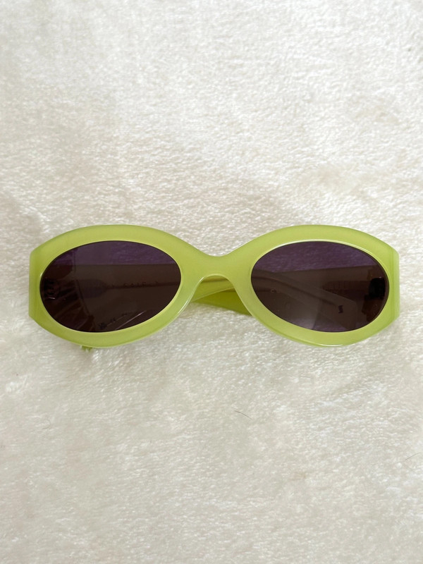 Lunettes de soleil r tro La Carmen vert Jimmy Fairly neuf Vinted