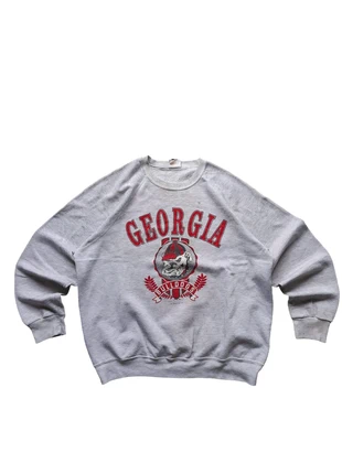 Vintage 90s Georgia bulldogs grey sweater, brand: Vintage, condition: Good, size: XL, €20.00, €21.70 includes Buyer Protection