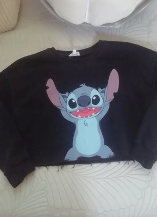 Sweat court Stitch, brand: Disney Baby, condition: Good, size: 12 years / 152 cm, €2.50, €3.33 includes Buyer Protection