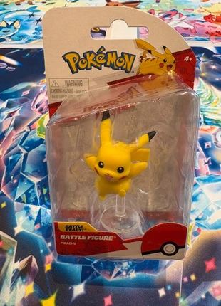 Pokémon Figurine Pikachu – Battle Figure – Blister, merk: Pokémon, staat: Nieuw met prijskaartje, maat: Prematuur, tot 44 cm, € 7,00, € 8,05 inclusief Kopersbescherming