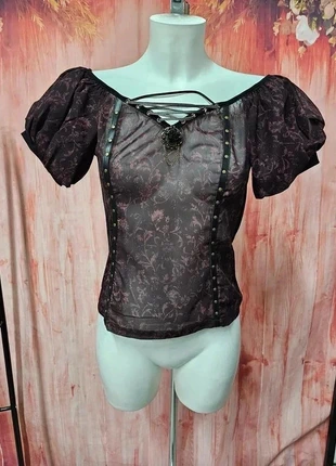 top haut gothique victorien punk rave taille L, brand: Punk Rave, condition: Very good, size: L / 40 / 12, €29.00, €31.15 includes Buyer Protection Pro