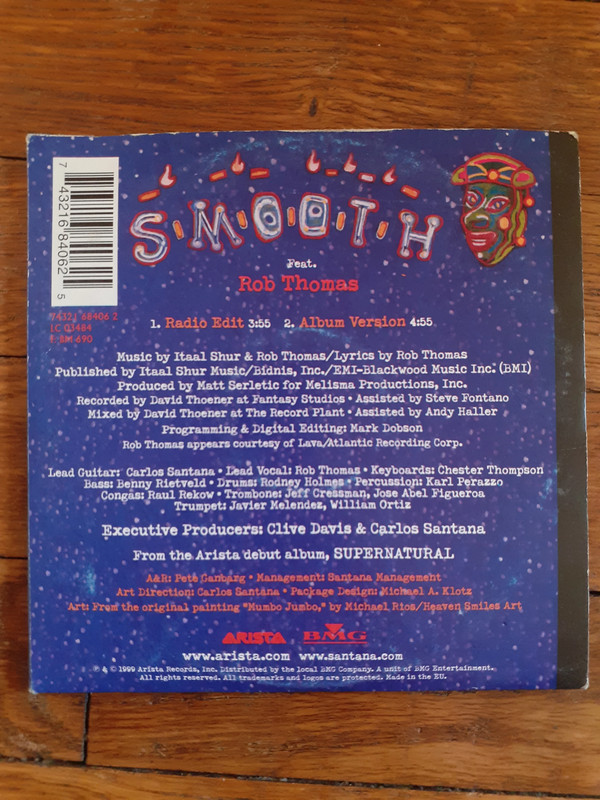CD Santana - Smooth (feat. Rob Thomas) 2