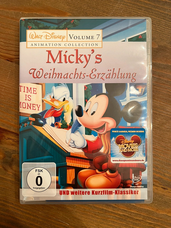 Mickys weihnachts Erzählung Weihnachtsgeschichte dvd Disney Mickey Maus  mouse