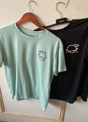 Lot de t-shirt shein, marke: Shein, zustand: Sehr gut, größe: M, 4,75 €, 5,69 € beinhaltet Vinted-Käuferschutz Pro