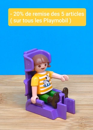 Fillette avec siège auto playmobil, marque: Playmobil, état: Très bon état, taille: Taille unique, 1,90 €, 2,70 € Protection acheteurs (Pro) incluse