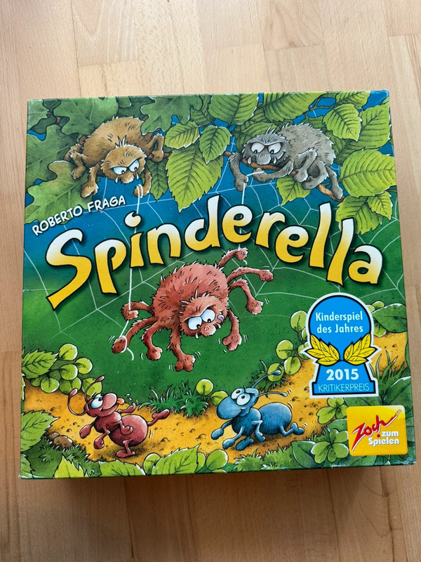 Spinderella Spiel Brettspiel Kinder Klassiker 1