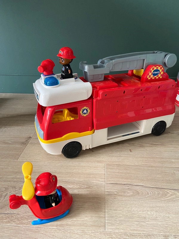 Super camion caserne de pompiers - caserne pompier - VTech