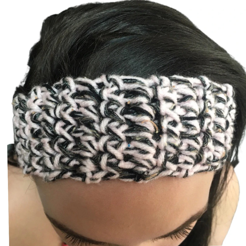 hand made crochet headband 1