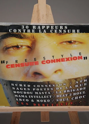 CD Maxi 30 rappeurs contre la censure "Freestyle Censure connexion", zustand: Sehr gut, 4,50 €, 5,43 € beinhaltet Vinted-Käuferschutz Pro