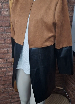 Veste camel / noir TU new collection, marca: New Collection, estado: Muy bueno, tamaño: Talla única, 8,00 €, 9,10 € Protección al comprador Pro incluida