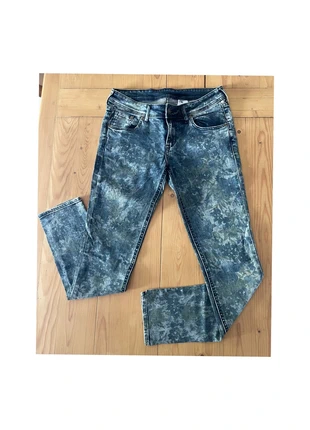 Jean skinny effet marbré H&M - Taille 29/30 (38), marke: H&M, zustand: Sehr gut, größe: M / 38 / 10, 4,50 €, 5,43 € inklusive Vinted-Käuferschutz