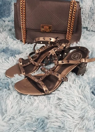 Missguided Women Brown Gladiator Heeled Sandals – UK6, brand: Missguided, condition: Good, size: 6, £5.99, £6.99 includes Buyer Protection