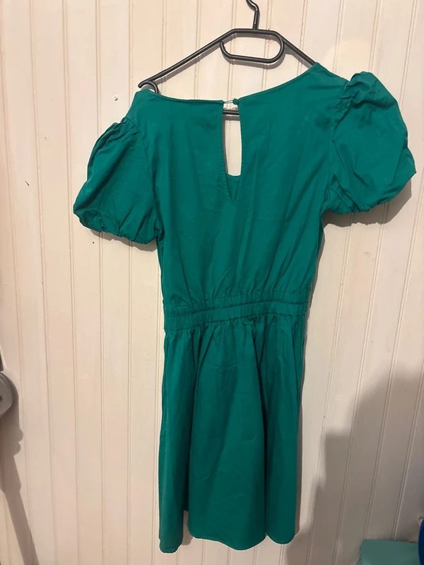 Robe verte naf naf - photo numéro 4