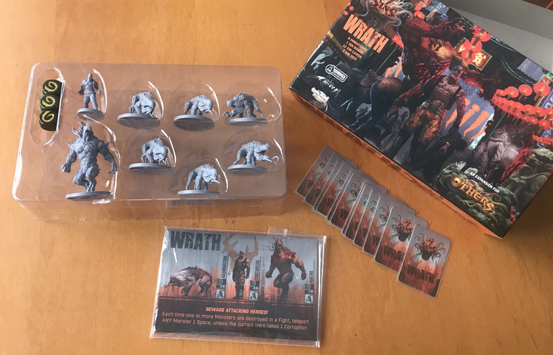 The Others: Wrath Expansion Espansione - CMON - Sleeved cards - Carte imbustate 3