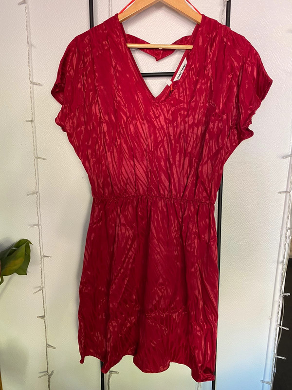 Robe Naf Naf bordeaux rose Vinted