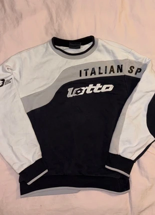 Vintage Style Lotto Sweatshirt - Italian Sports Design- Oversized fit, brand: Lotto, condition: Very good, size: M, €18.50, €20.13 includes Buyer Protection