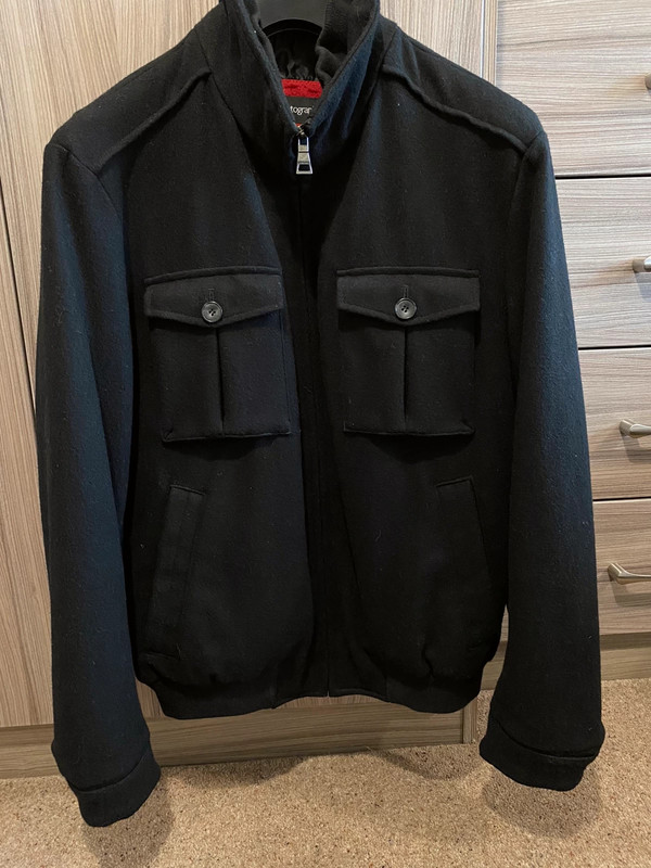 Small sale black coat