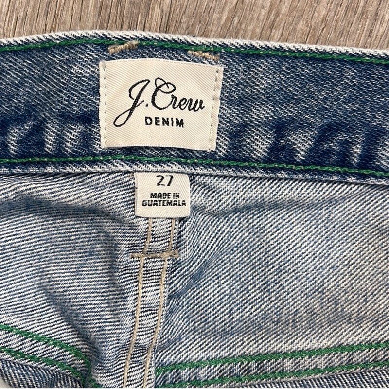 J.Crew Denim Slouchy Boyfriend Straight Leg Jeans 3