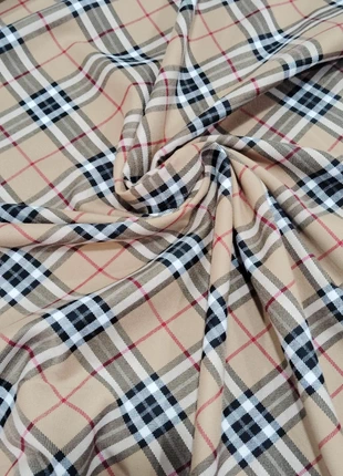 Tela cuadro escocés Marrón, marca: Coton, estado: Nuevo con etiquetas, 15,00 €, 15,75 € Protección al comprador incluida