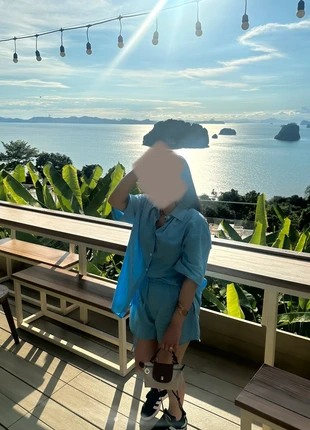 Ensemble d’été chemise oversize + short, brand: Shein, condition: Very good, size: M / 38 / 10, €10.00, €11.20 includes Buyer Protection