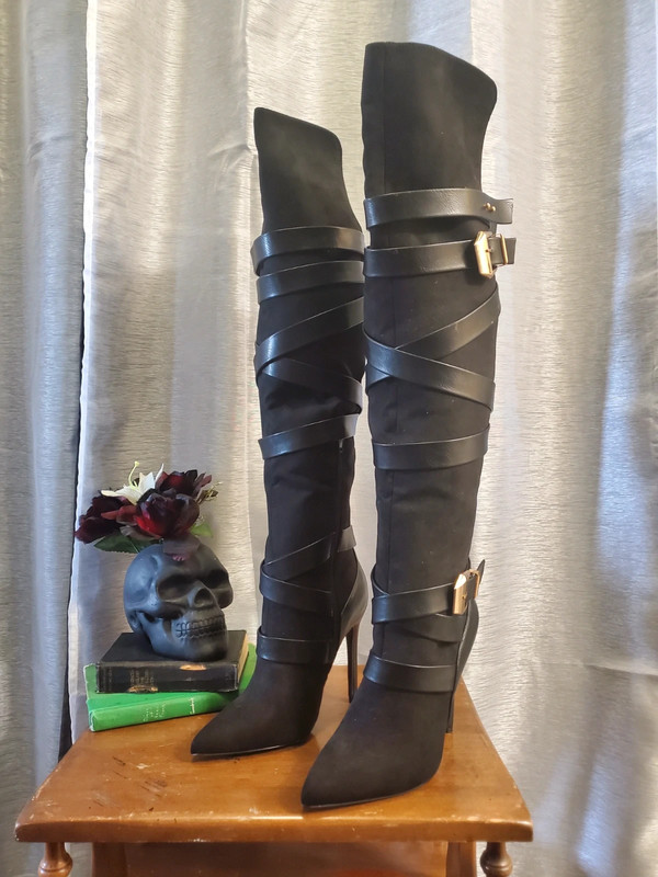 Brand new JustFab knee high boots 1