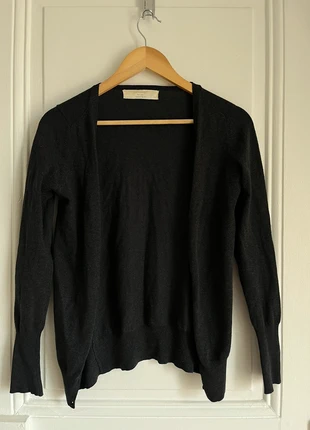 Cardigan gris foncé Zara, brand: Zara, condition: Satisfactory, size: S / 36 / 8, €3.00, €3.85 includes Buyer Protection